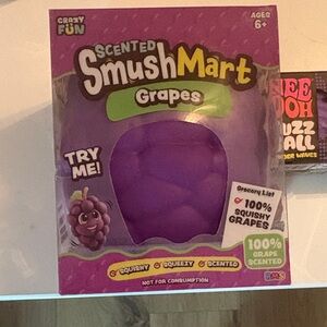 Scented Grapes Squishy Toy - Purple